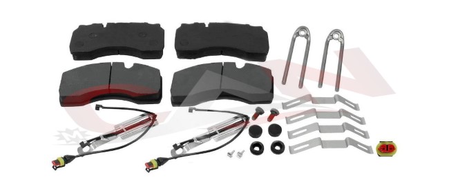 DAF - KIT DE PLAQUETTES DE FREIN À DISQUE 1440504