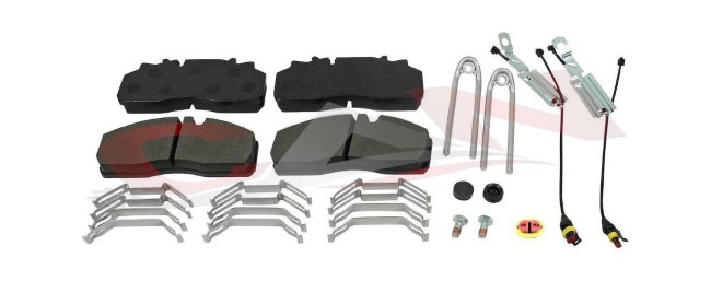 RENAULT - KIT DE PLAQUETTES DE FREIN À DISQUE 50 01 855 646