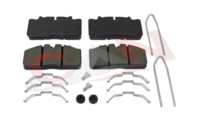 MAN - KIT DE PLAQUETTES DE FREIN À DISQUE 81.50820.5022